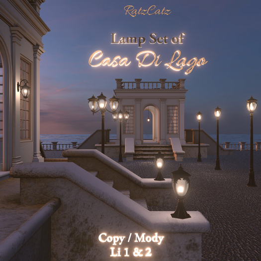 .: RatzCatz :. Casa Di Lago - Lamp Set