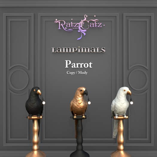 .: RatzCatz :. LAMPimals *Parrot*