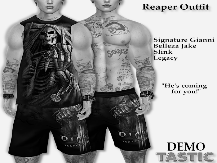 Tastic-Reaper Outfit Demo
