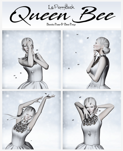 Le Poppycock *Queen Bee* Set A