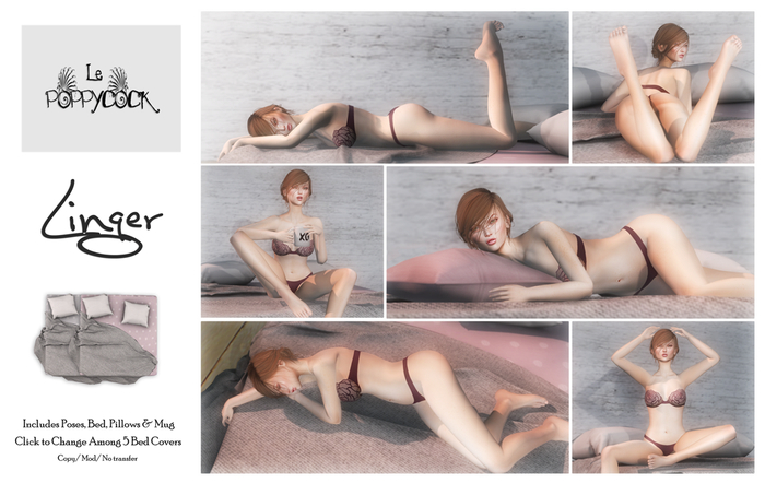Le Poppycock *Linger* Set B