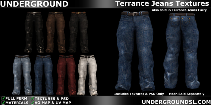 {UG} - Terrance Jeans Textures