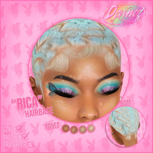 DEVINEZ - " Rica Hairbase " BOM DEMO
