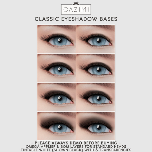 CAZIMI: Eyeshadow Bases - Classics