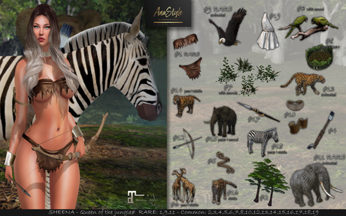 AnaSTyle - Sheena - #4 Quiver with arrows COMMON