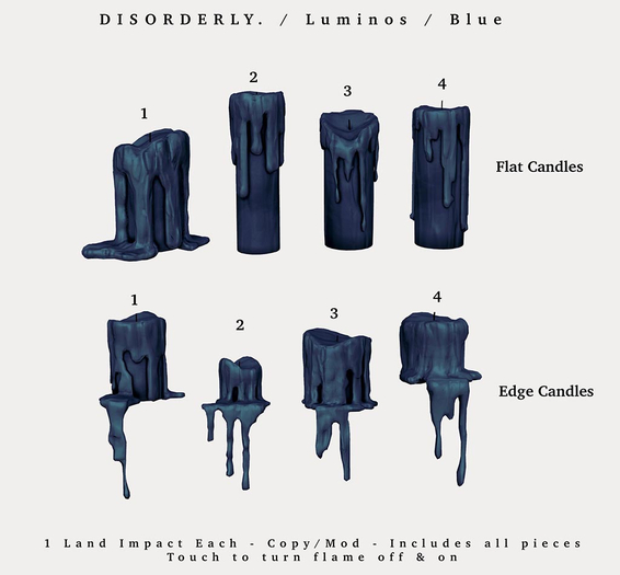 DISORDERLY. / Luminos / Blue
