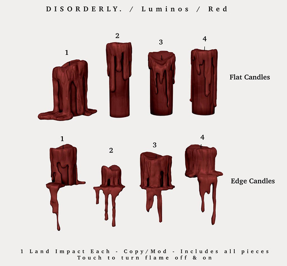 DISORDERLY. / Luminos / Red