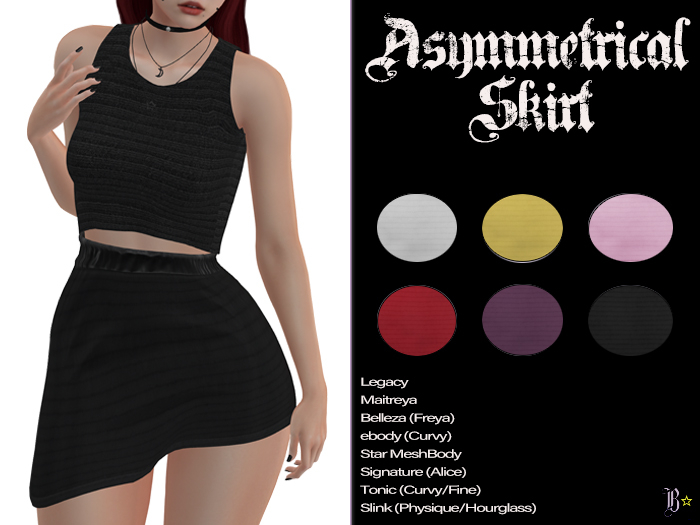 Bellatrix ::  Asymmetrical Skirt