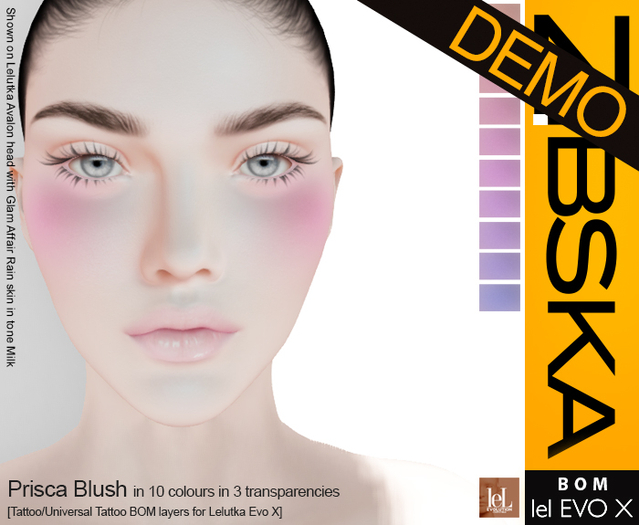 Zibska EVO X ~ Prisca Blush Demos