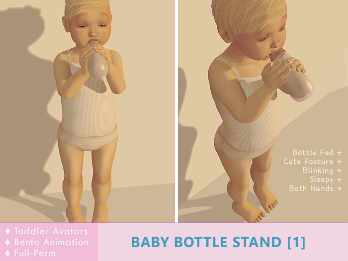 Baby Bottle Stand [1] (Meal Time)