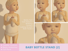 Baby Bottle Stand [2] (Curious/Look Around)