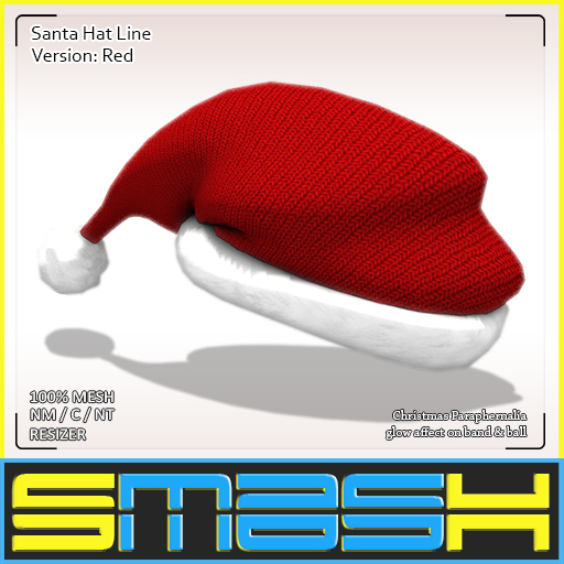 SMASH - Santa Hat (Red)
