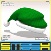 SMASH - Santa Hat (Green)