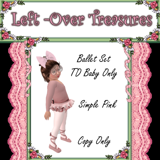 *TK* TD baby Ballet Set -Simple Pink