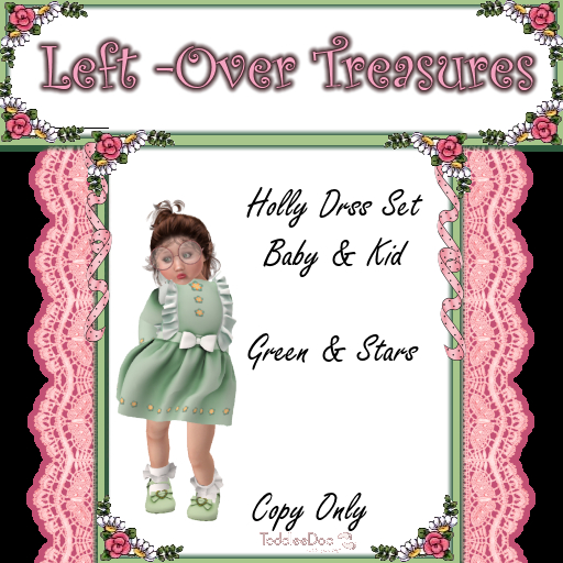 *TK* TD Holly Green & Stars