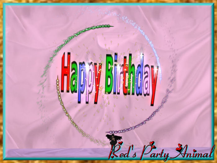 SALE 199 HAPPY BIRTHDAY (ANIMATION) FIREWORKS PINWHEEL PARTY SIGN