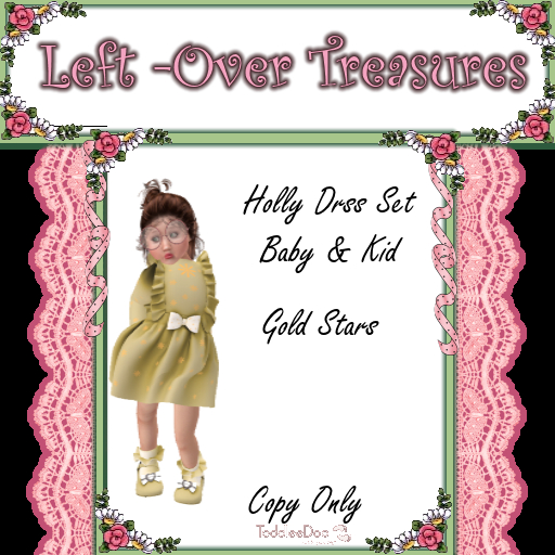 *TK*TD Holly Gold Stars