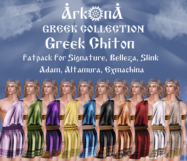 *ARKONA* Greek chiton FATPACK