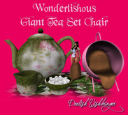 Wonderlishous Giant Tea Set Chair