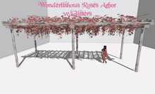 Wonderlishous Roses Arbor w/ Glitters