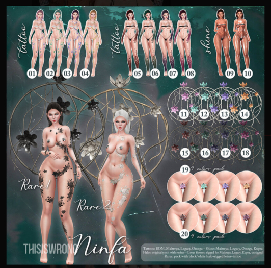 THIS IS WRONG Ninfa - 1 RARE