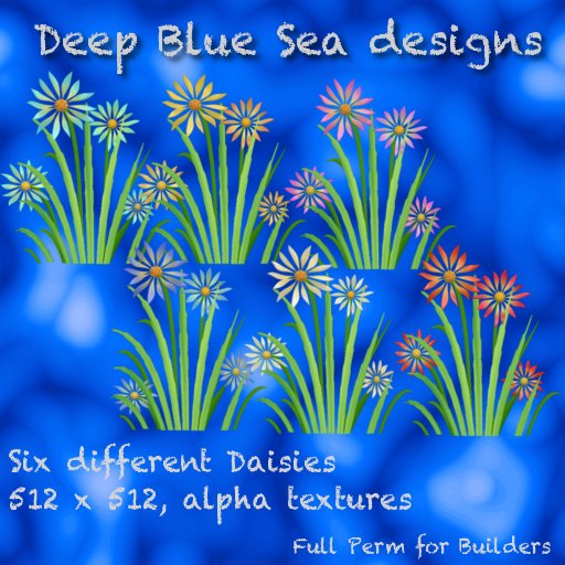 DBS Daisy  Set  - 6 textures (crated)
