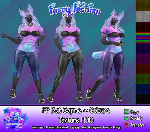 ~FF~ Kat Capris Colours