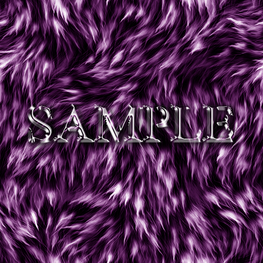[ Fluffy Fur Texture 02 ] Seamless - Purple