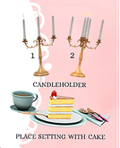 BackBone Tea Party - Candleholder 2