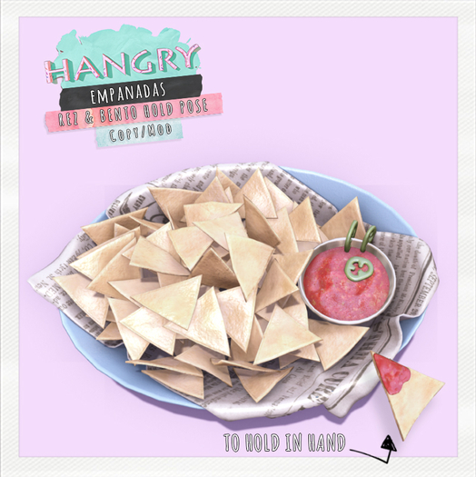 Hangry - Chips n Salsa - Blue
