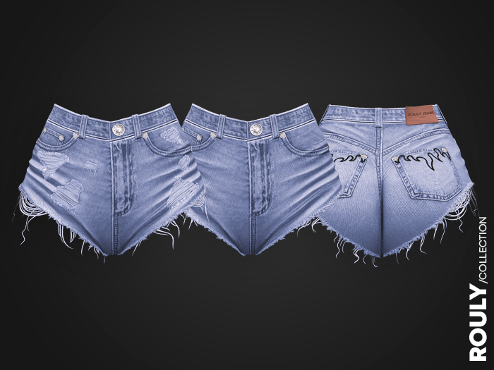 06 ROULY :: Extreme Distressed Denim Shorts  - Pleasure