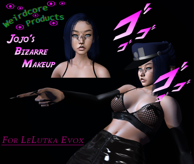 //Weirdcore Products - //JOJO'S BIZARRE  ADVENTURE Makeup\\ 