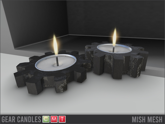 Mish-Mesh - Gear Candles