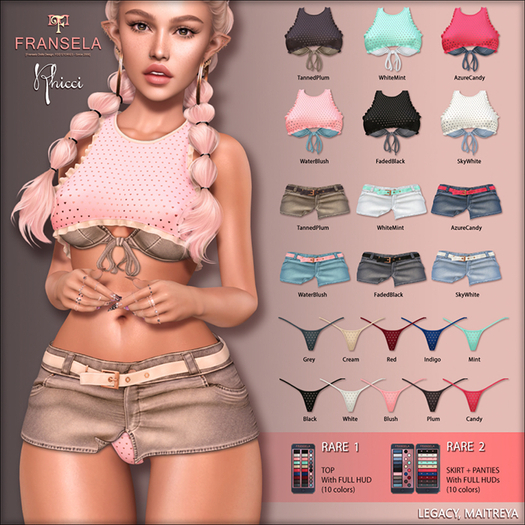 FRANSELA: "Rhicci" Top [MAITREYA] RARE