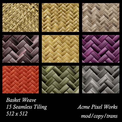 Textures - Basket Weave