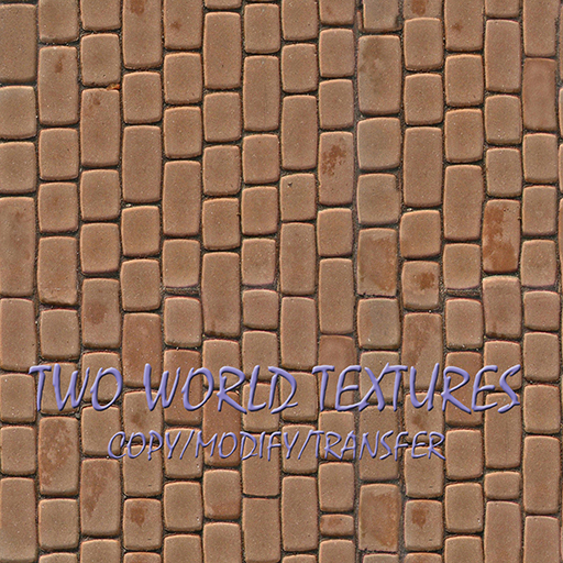 Brick Terracotta Mixed Pavers Seamless Texture