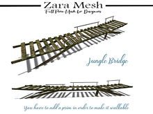 Zara Mesh - Landscape - Jungle Bridge - FULL PERM MESH