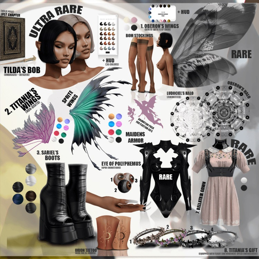 Second Life Marketplace - PxP [Oberon & Titania] - Eye of Polyphemus #3 ...