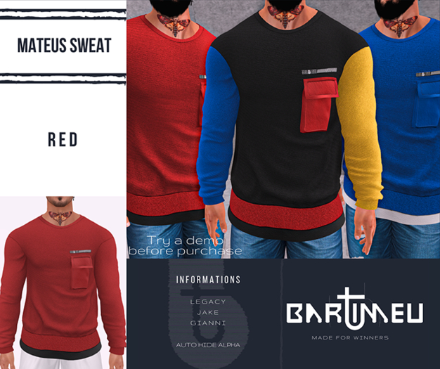 Bartimeu - Mateus Shirt RED