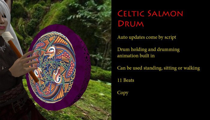 Celtic Salmon Drum 