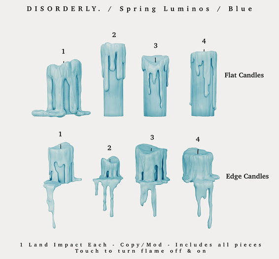 DISORDERLY. / Spring Luminos / Blue