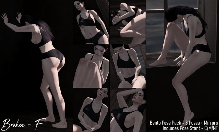 [piXit] Broken  - F - Pose Pack