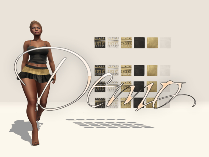 DEMO - Skirt 001 - Tibal