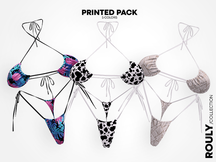 ROULY :: "Sugar Beach" Bikini - PrintPack