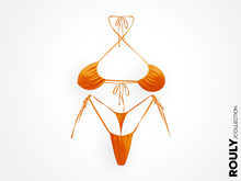 ROULY :: "Sugar Beach" Bikini - Orange