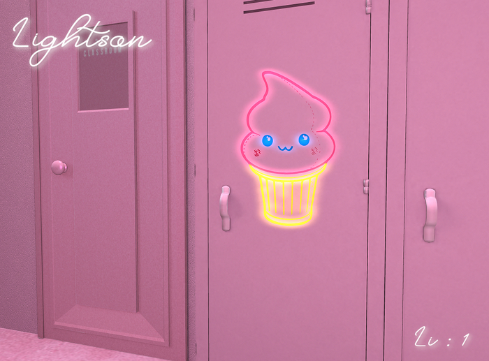 *LightsOn* Kawaii cupcake
