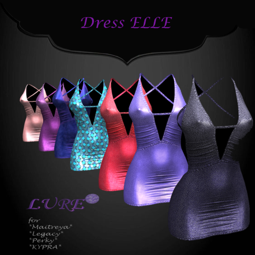 ***LURE*** Dress ELLE-fuchsia