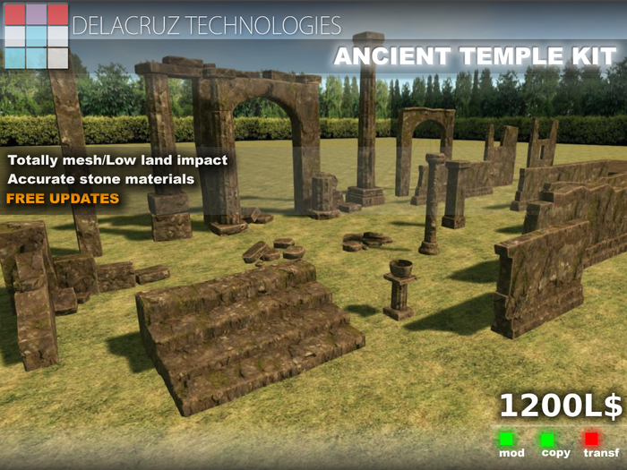 Ancient Temple Kit - Delacruz Technologies