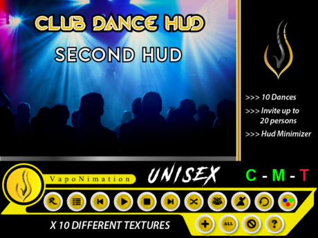 Second Life Marketplace - Bento Club Dancing animations Second hud