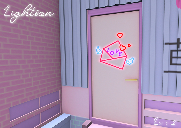*Lightson* Love letter neon
